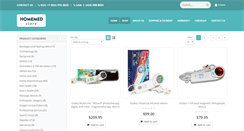 Desktop Screenshot of homemedstore.com